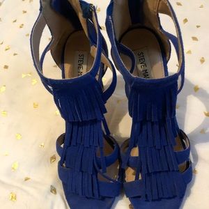 Royal Blue high heels